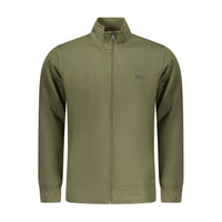 Rifle Green Cotton Men Sweater