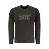 Rifle Black Cotton Sweatshirt