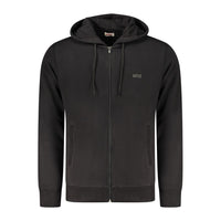 Rifle Black Cotton Sweatshirt