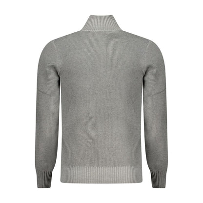 Rifle Gray Nylon Men Sweater