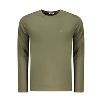 Rifle Green Cotton Men T-Shirt