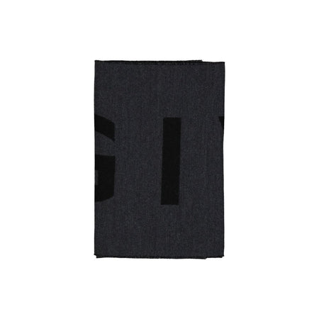 Givenchy Gray Virgin Wool Scarf