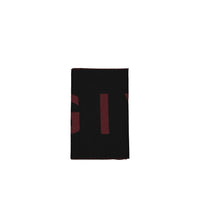 Givenchy Black Virgin Wool Scarf