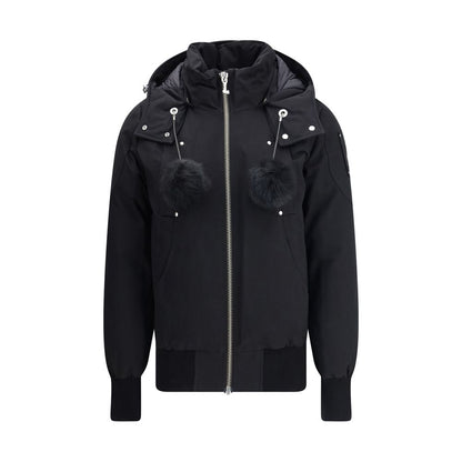 Moose Knuckles Black Cotton Clothing