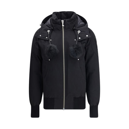 Moose Knuckles Black Cotton Clothing