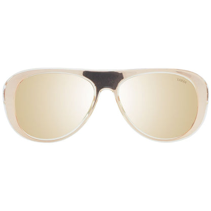 Lozza Rose Gold Acetate & Plastic Sunglasses