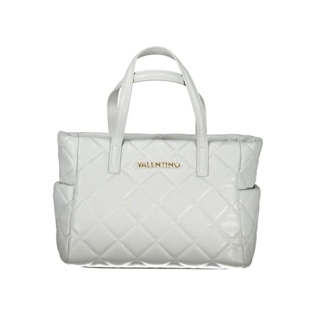 Mario Valentino Gray Polyethylene Handbag