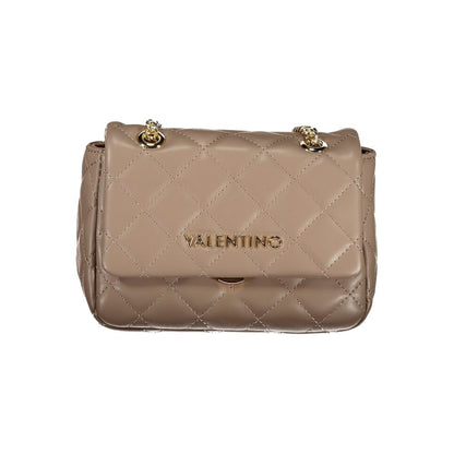 Mario Valentino Brown Polyethylene Women Handbag