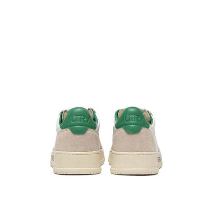 Autry White Leather Low Top Sneakers