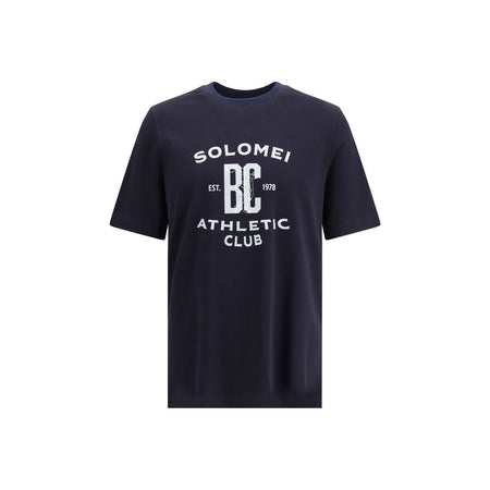 Brunello Cucinelli Blue Cotton Sportswear