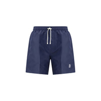 Brunello Cucinelli Blue Polyester Swim Shorts