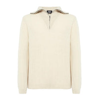 Alpha Studio White Cashmere Sweater