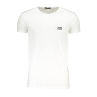 Cavalli Class White Cotton T-Shirt