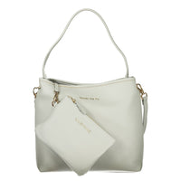 Mario Valentino Gray Polyethylene Handbag