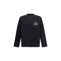 Y-3 Black Cotton Longsleeve Shirt