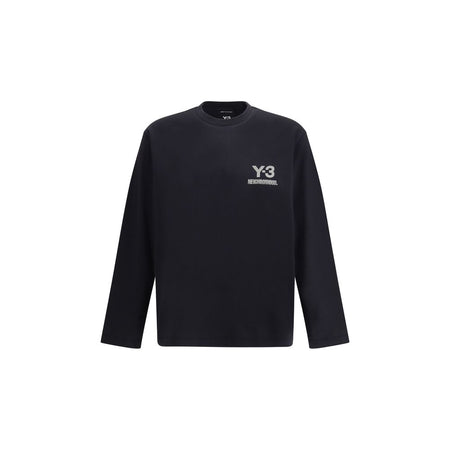 Y-3 Black Cotton Longsleeve Shirt