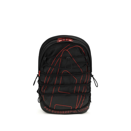 Diesel Black Polyester Backpack