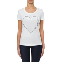 Moschino White Cotton Top