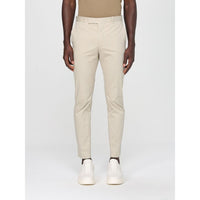 PT Torino Beige Cotton Casual Pants