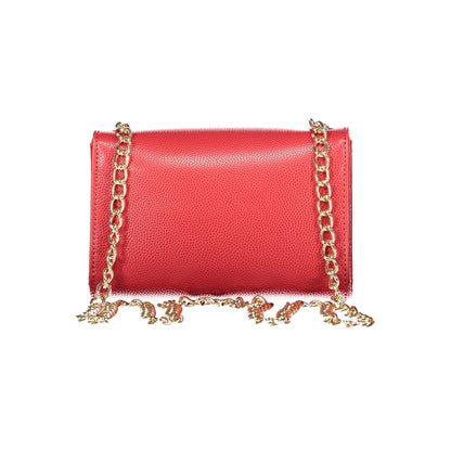 Mario Valentino Red Polyethylene Handbag