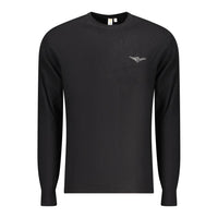 Accademia Militare Black Cotton Men Sweater