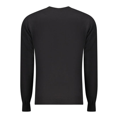 Accademia Militare Black Cotton Men Sweater