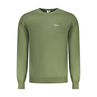 Accademia Militare Green Cotton Sweater