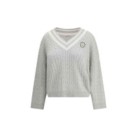 Brunello Cucinelli White Cotton Sweatshirt