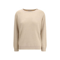 Brunello Cucinelli Beige Cashmere Cashmere Sweater