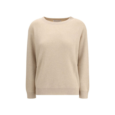 Brunello Cucinelli Beige Cashmere Cashmere Sweater