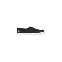 Timberland Black Lyocell Slip-On Loafers by Timberland