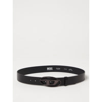 Diesel Black Leather Regular Belt