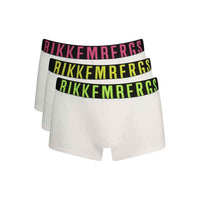 Bikkembergs White Cotton Underwear