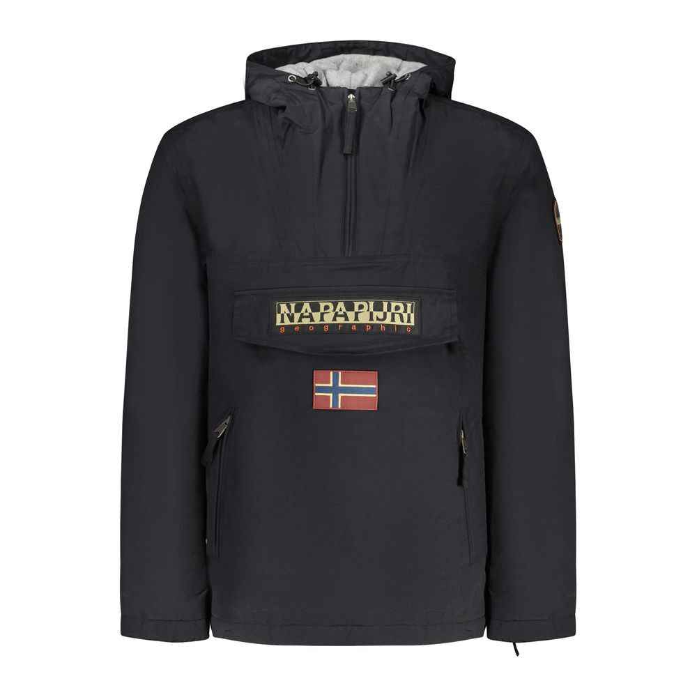 Napapijri Black Polyamide Jackets & Coat