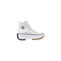 Converse White Fabric High Top Sneakers by Converse