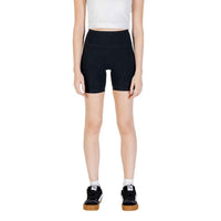Converse Black Cotton Bermuda Shorts by Converse