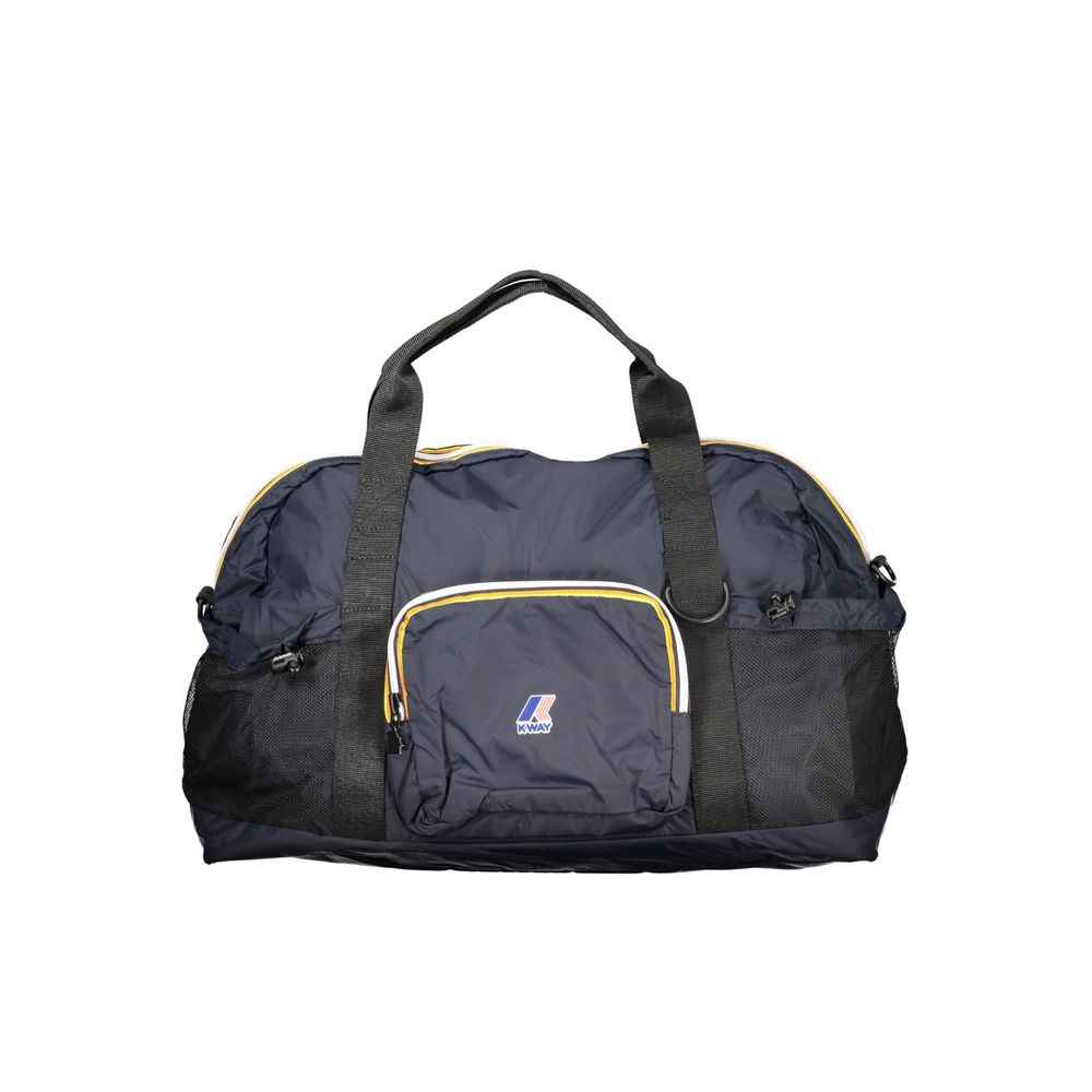 K-WAY Blue Polyamide Unisex Handbag