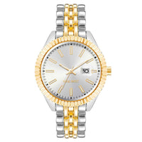 Nine West Multicolor Metal Dress Watch