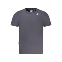 K-WAY Blue Cotton T-Shirt