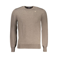 K-WAY Brown Wool Sweater