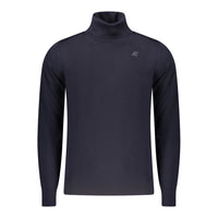 K-WAY Blue Wool Men Sweater