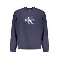 Calvin Klein Blue Cotton Sweatshirt
