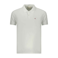 Calvin Klein Bianco Cotton Men Polo