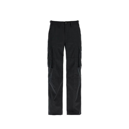 Celine Black Cotton Cargo Pants
