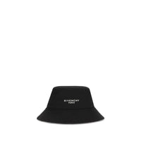 Givenchy Black Cotton Bucket Hat by Givenchy