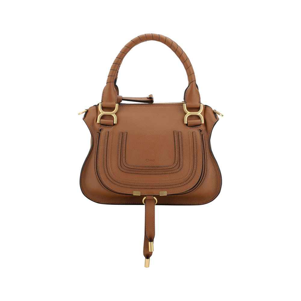 Chloé Brown Calf Leather Bos Taurus Shoulder Bag