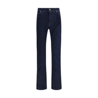 Jacob Cohen Blue Cotton Slim Fit Jeans