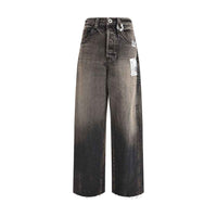 Maison Mihara Yasuhiro Black Cotton Jeans Denim