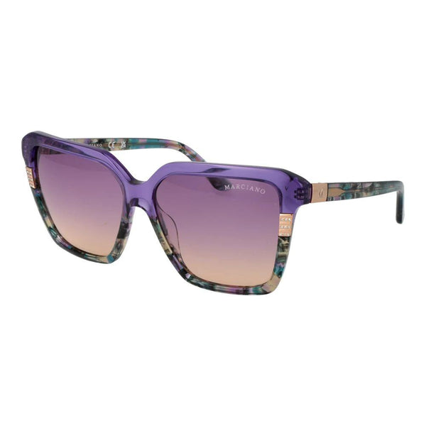Marciano by Guess Purple Acetate Sunglasses by Marciano by Guess
