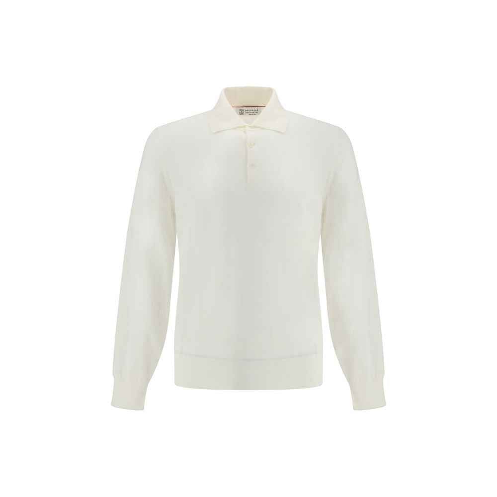 Brunello Cucinelli Cream Cotton Shirt